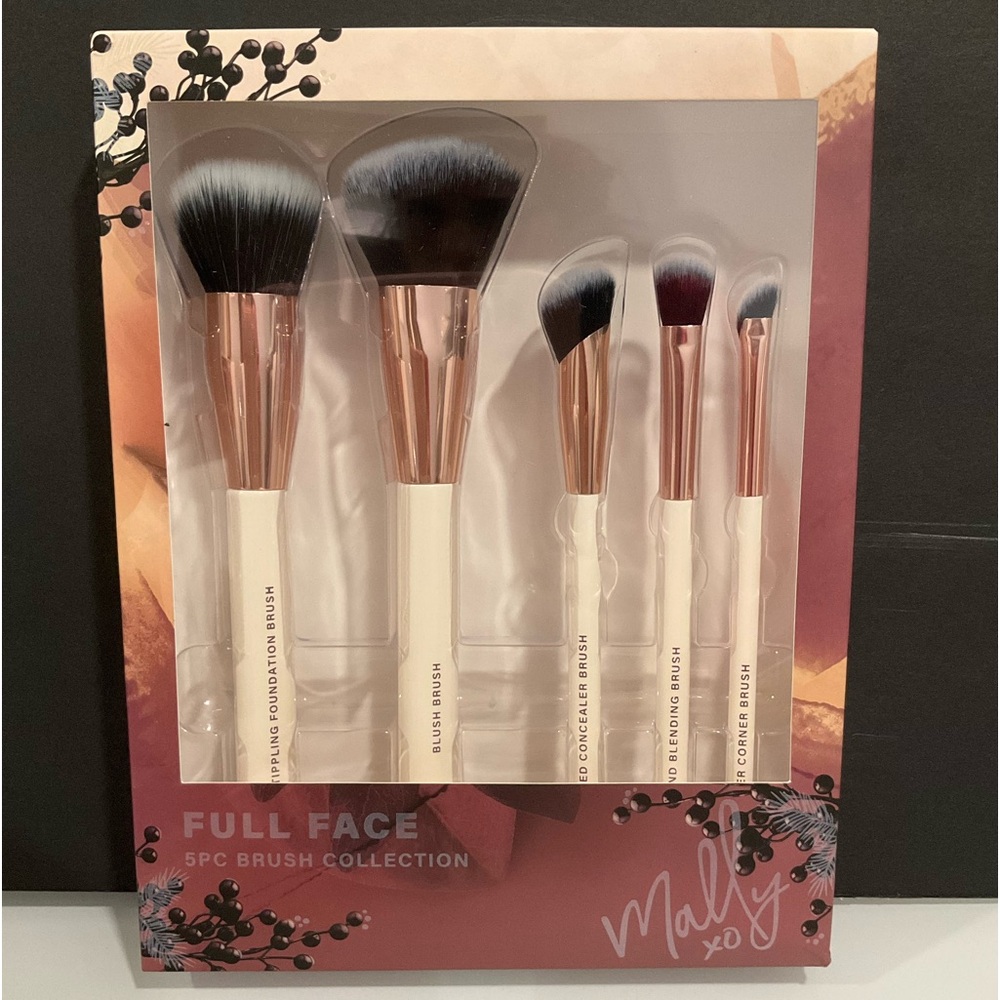 Mally XO 5-Piece Makeup Brush Set
